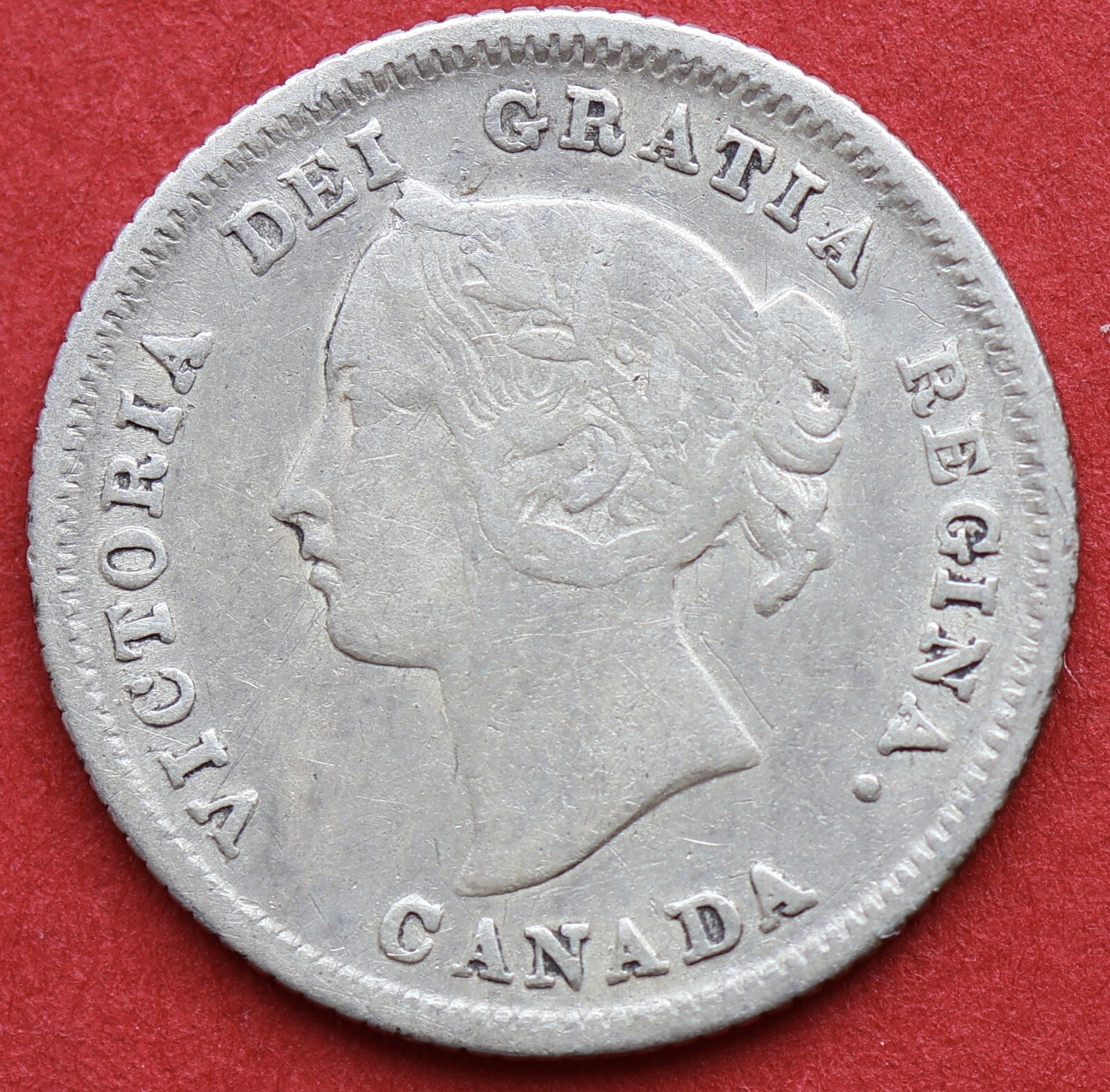 1882H Canada 5 Cents - VF - Lot#11106