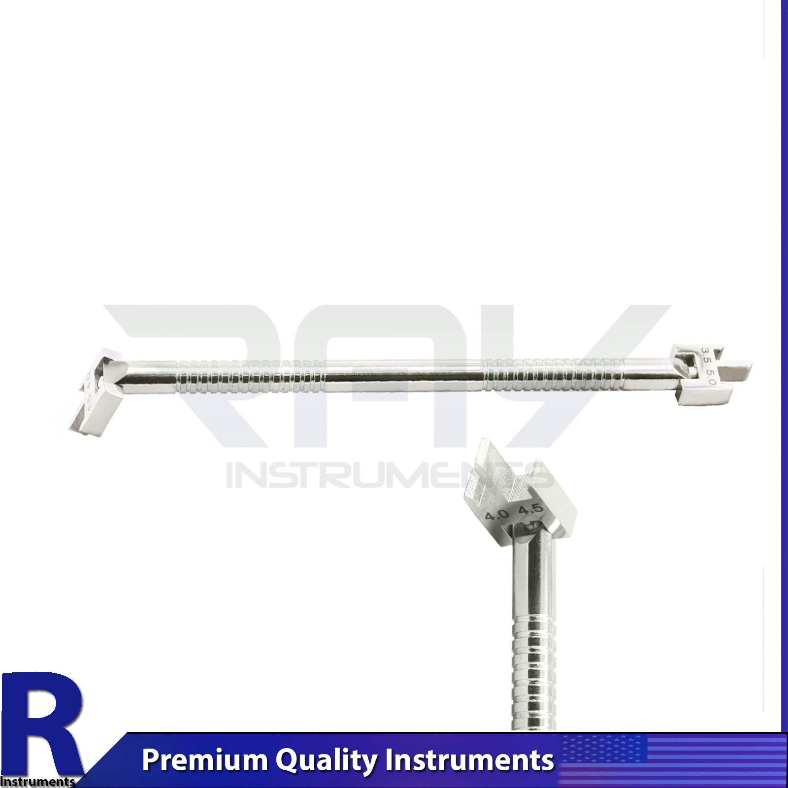 New Dental Bracket Positioning Movable Head Height Gauge Orthodontic Instruments