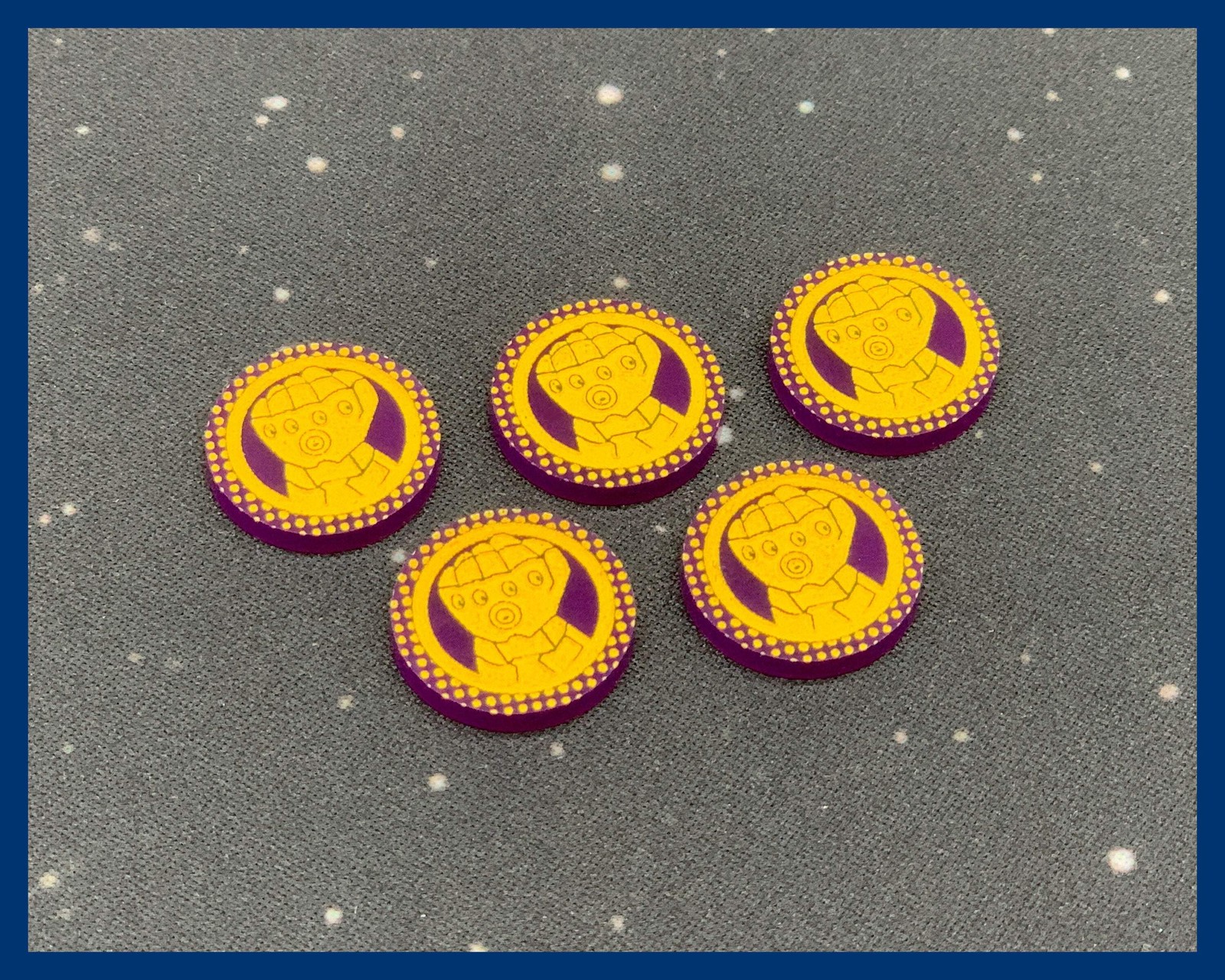 Affiliation Tokens for Black Order / Marvel Crisis Protocol