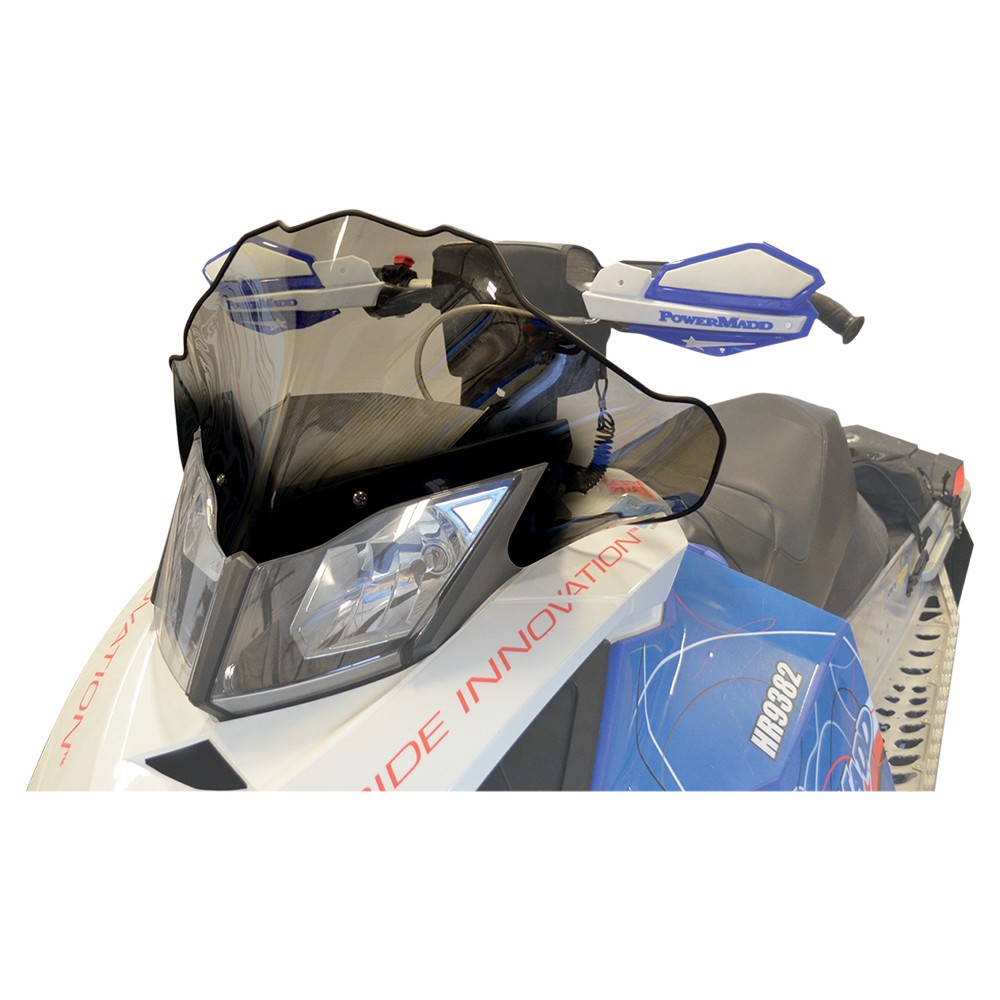 Powermadd Cobra Windshield-12in.-Tint with Black Fade for 2011 Ski-Doo Summit
