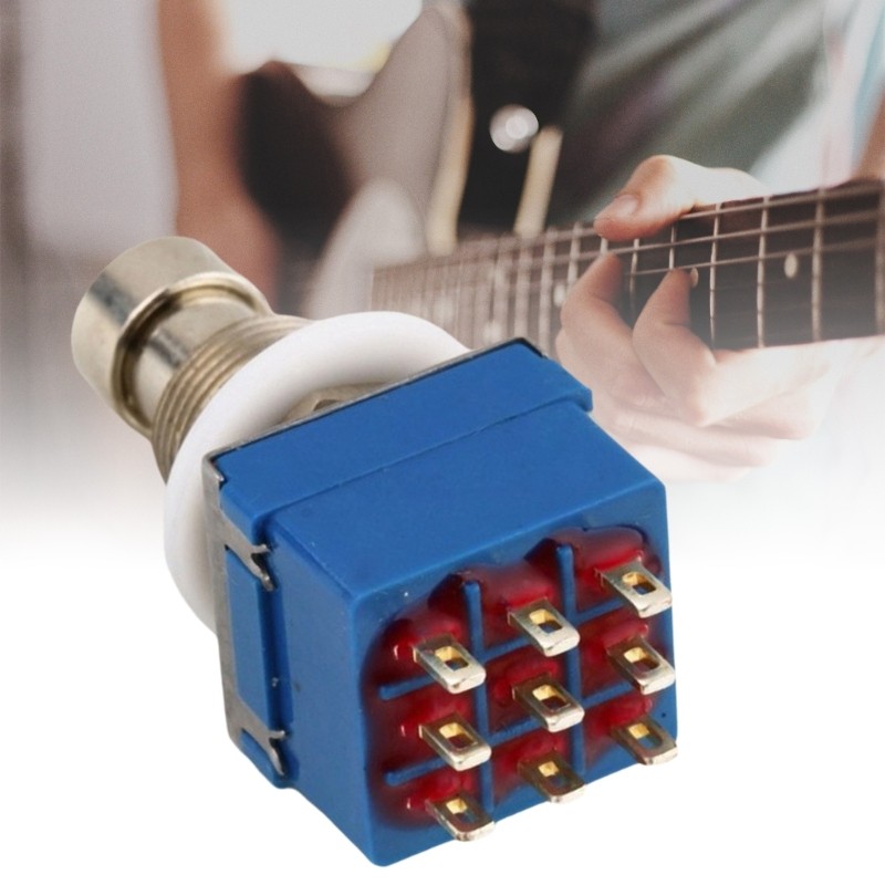 5Pcs Electric Guitar Effect Pedal 3PDT Footswitch Replacement True Bypass