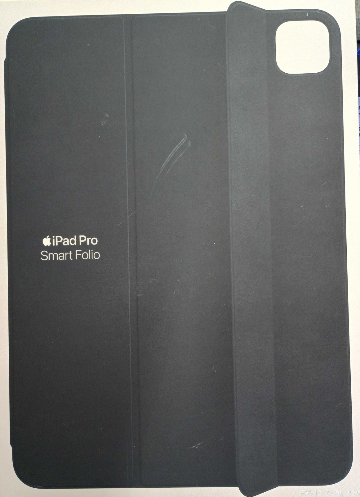 Genuin Apple Smart Folio for iPad Pro 11-inch (M4) (2024, 5th generation) -Black
