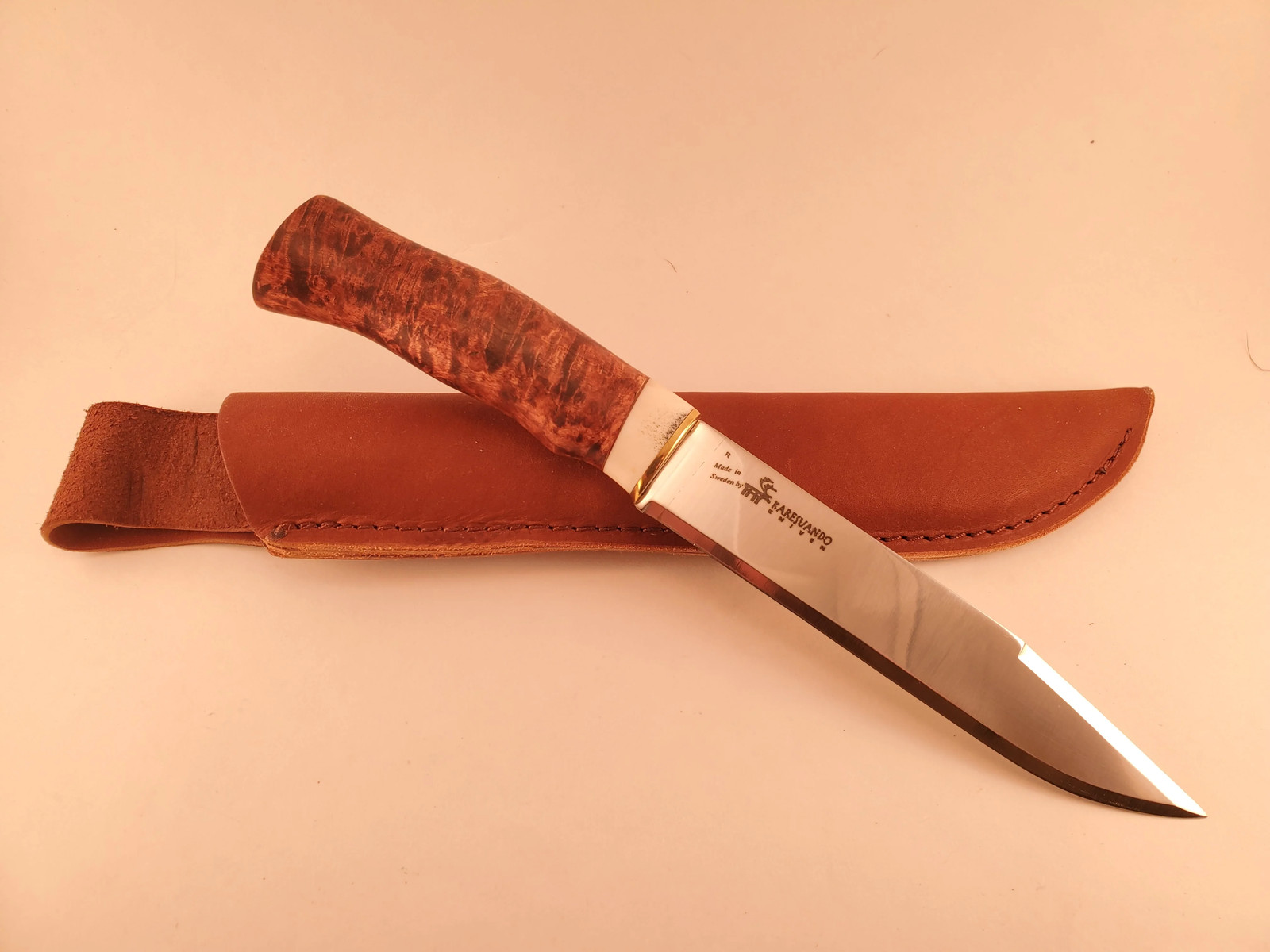 Karesuando Stickkniv (Large Hunter) Natural #3620