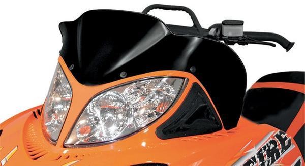 Powermadd 10281010 Cobra Windshield - 14in. - Black Black