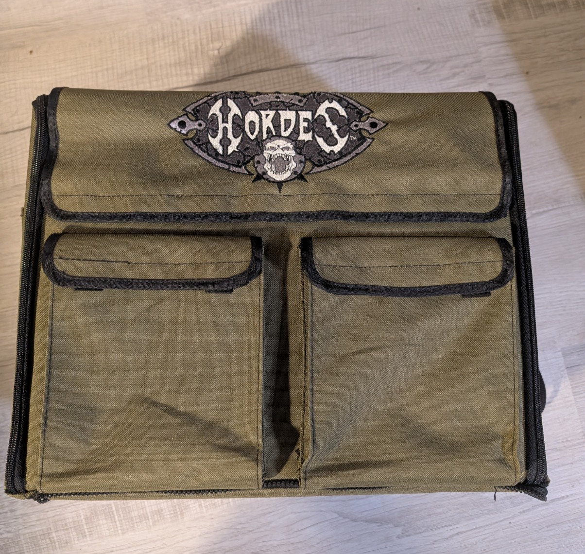 Privateer Press Hordes Battle Foam Army Transport Bag Olive Empty NO Foam Case