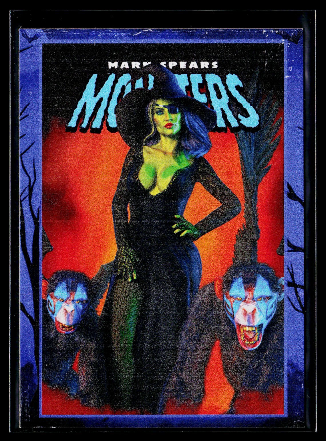 2026 Mark Spears Monsters Halloween #54 ~ RETRO #'d /299 Wizard of Oz Wicked