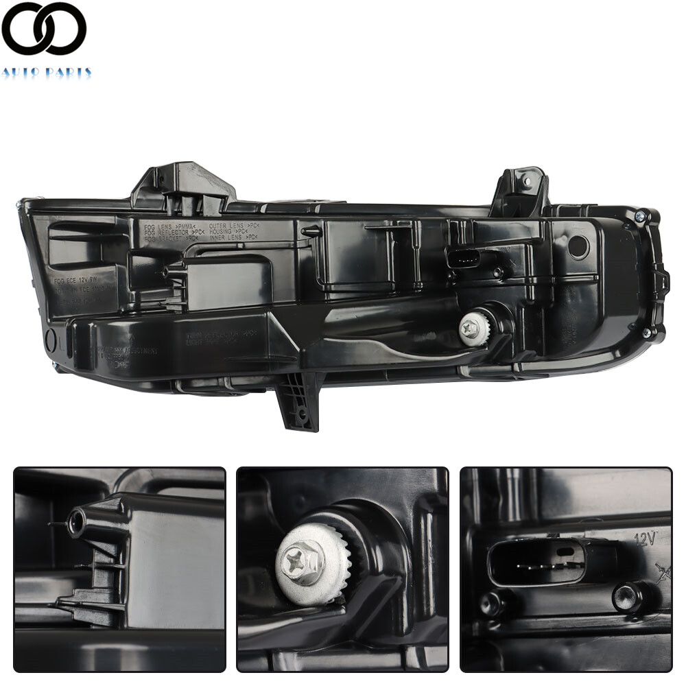 Fog Light LED Turn Signal Lamp For Ford Mustang 2018-2020 Front Left&Right Side