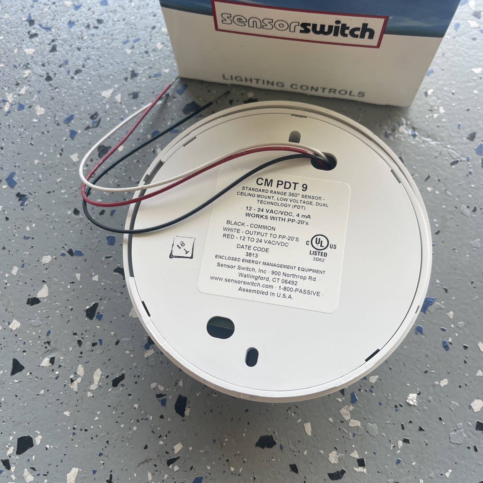New Acuity Controls Sensor Switch- CM PDT 9 Ceiling Mount Sensor- Fast Shipping