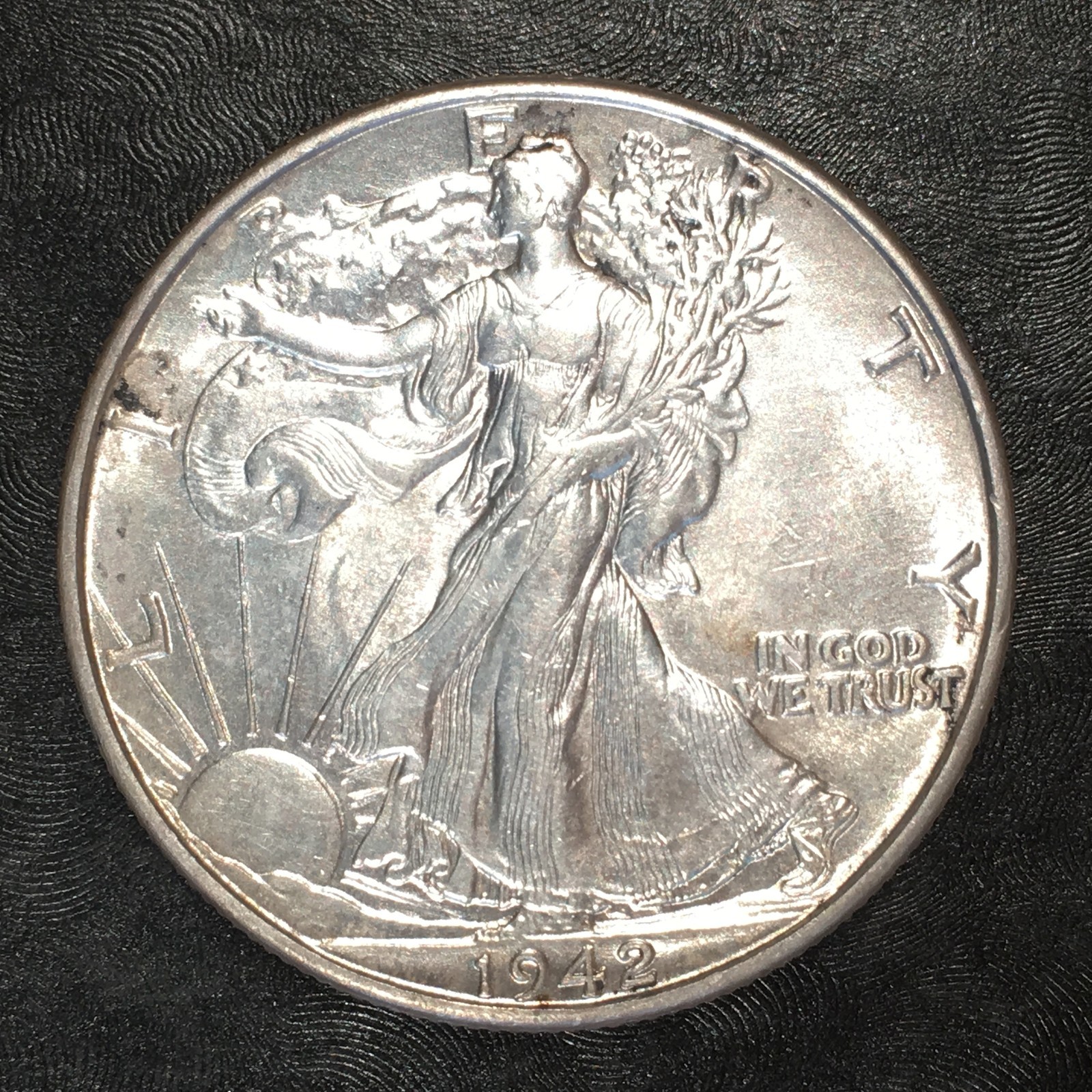 1942 Walking Liberty Half - Nearly Uncirculated - High Quality Scans #E984