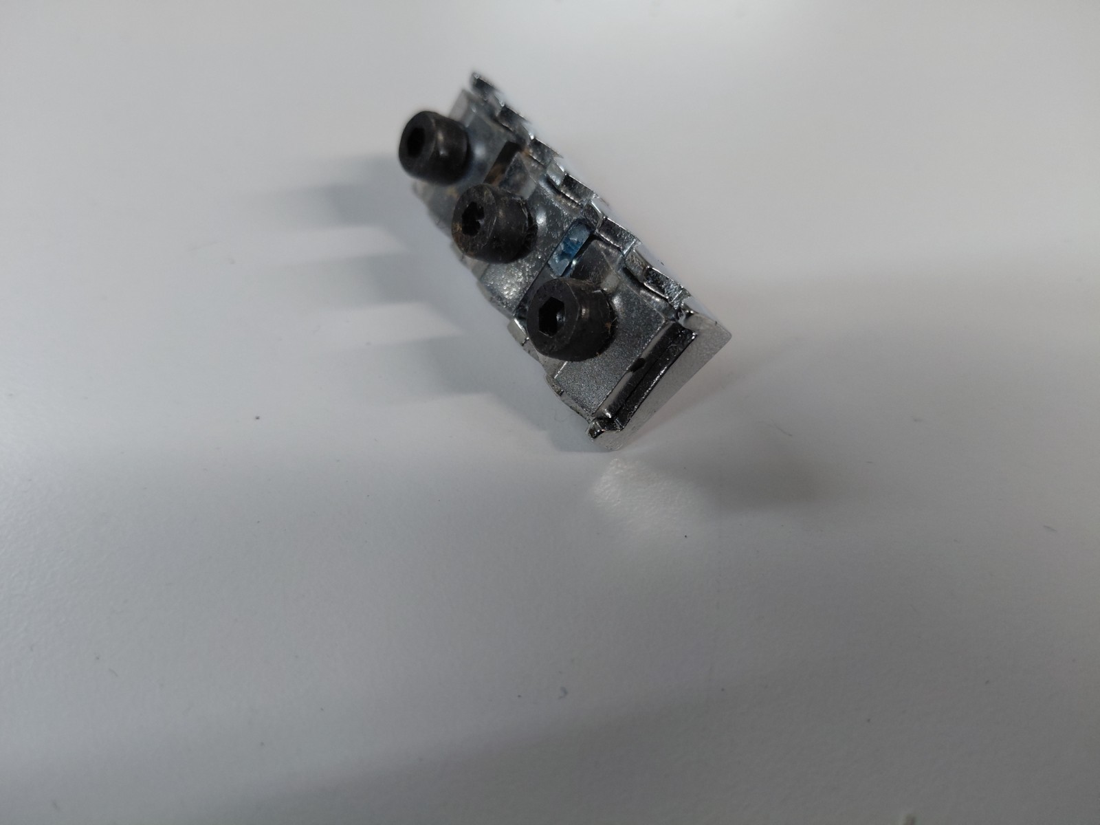 Chrome 41.5 MM Locking Nut - w/Locking Nut and Screws - Made in Germany