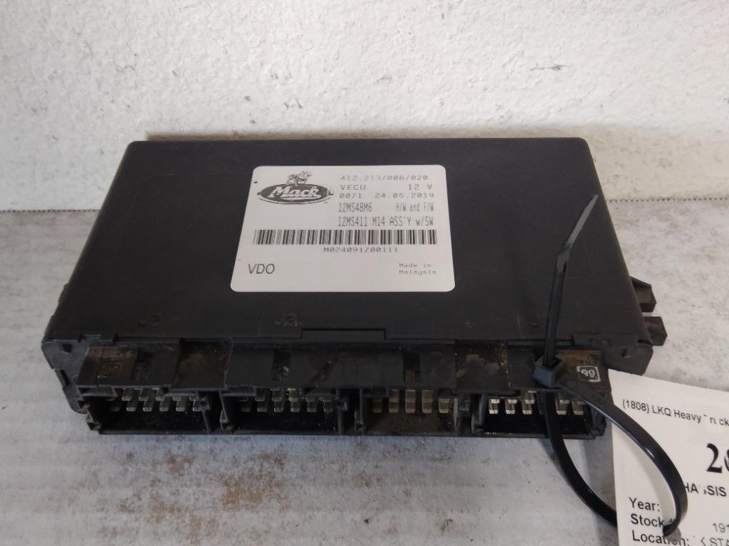 Replaces 12MS48M6 2004 MACK MR688 CHASSIS CONTROL MODULE (CCM) ,  CO