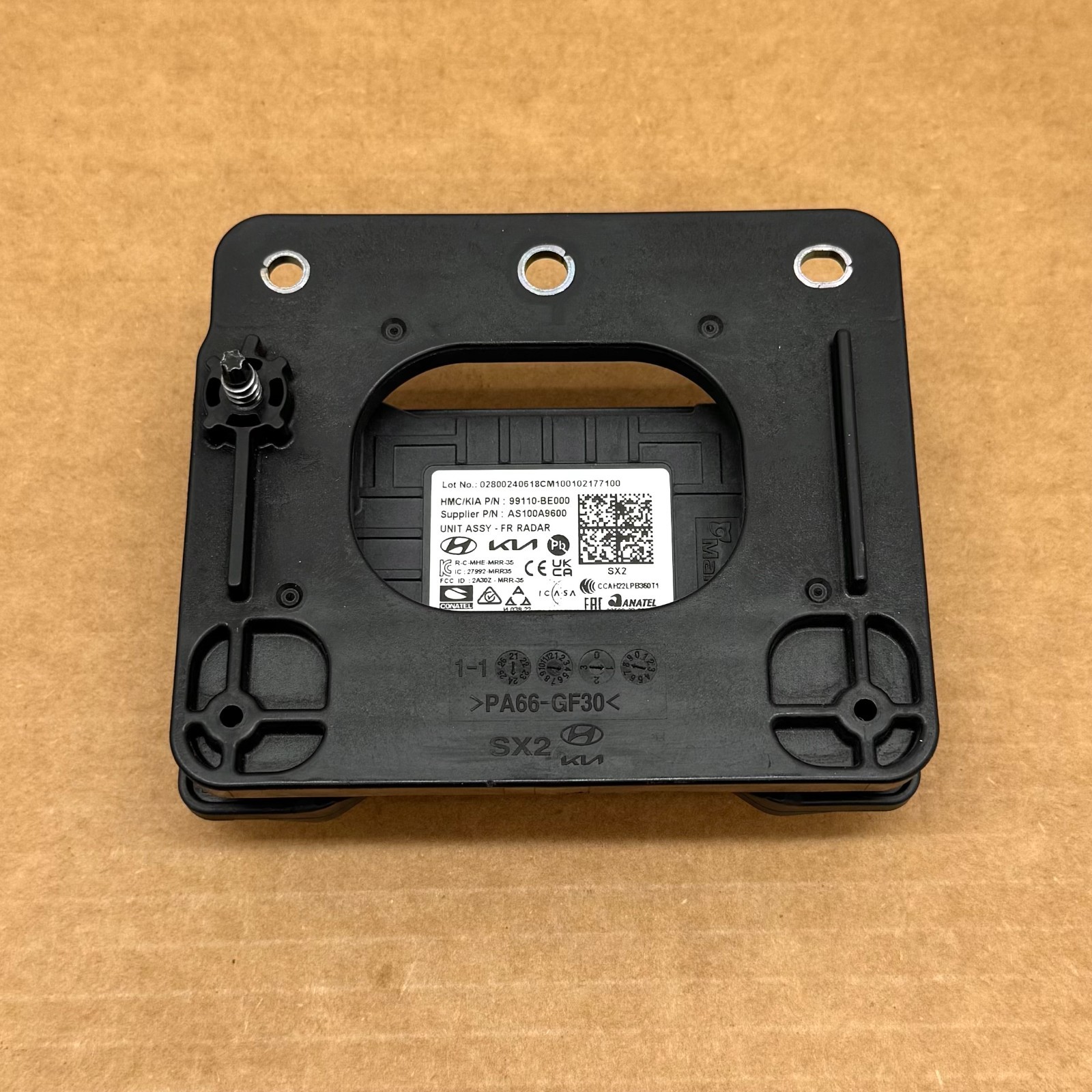 OEM 24-25 Hyundai Kona Front Cruise Control Radar Distance Sensor 99110-BE000