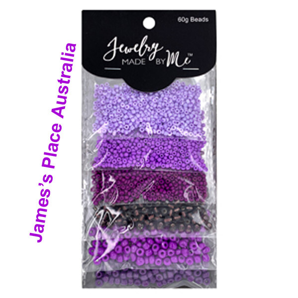 Seed Bead packs - assorted colours & sizes