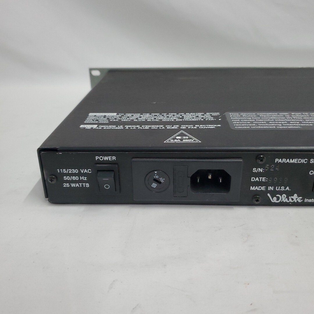 White Instruments ParaMedic 2-Channel Digital Parametric Equalizer
