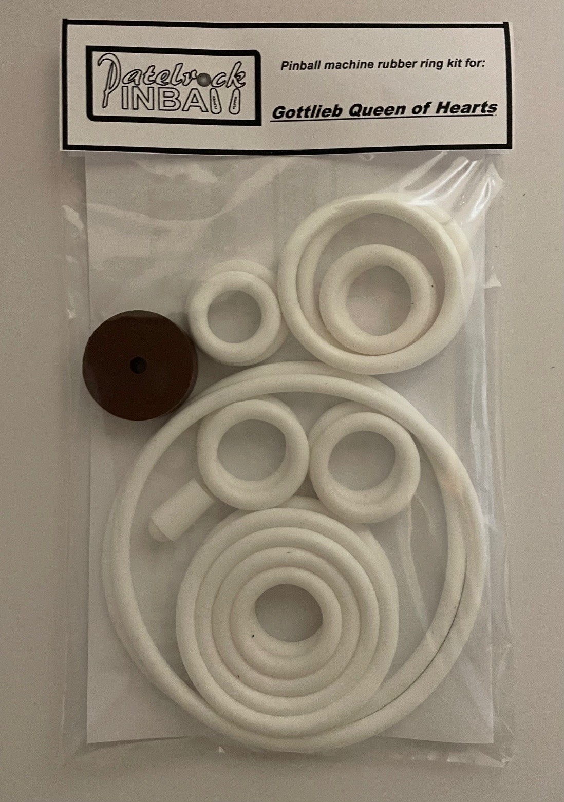 1952 Gottlieb Queen of Hearts Pinball Machine Rubber Ring Kit