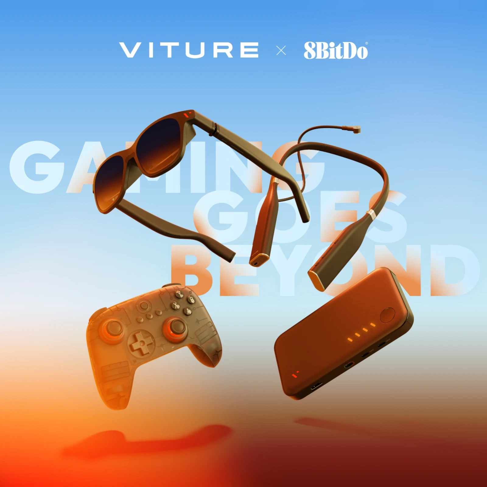 VITURE x 8BitDo Ultimate C Bluetooth Controller for Switch, Switch 2