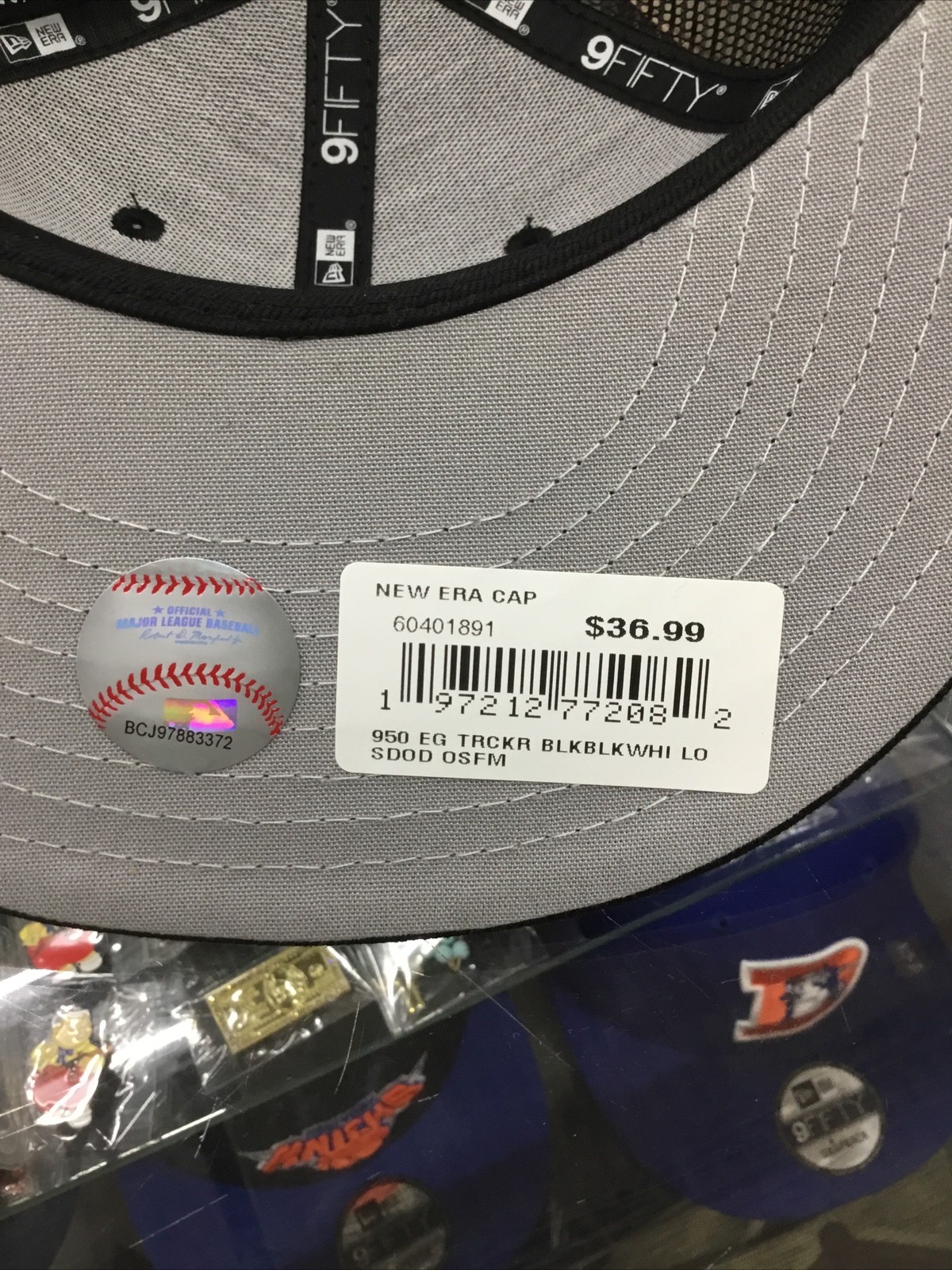 New Era 9Fifty LA Dodgers Black And White SnapBack