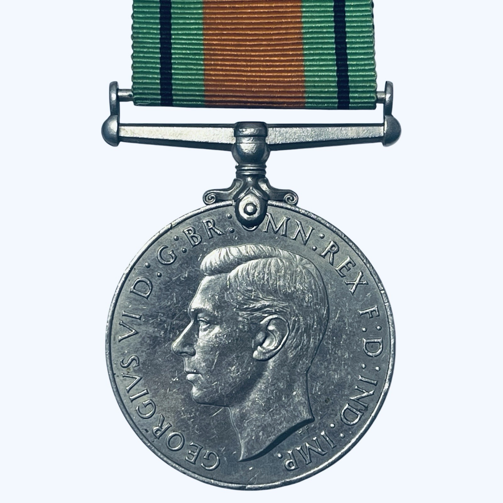 1939-45 BRITISH & COMMONWEALTH WW2 WAR SERVICE DEFENCE MEDAL GEORGE VI UK ARMY