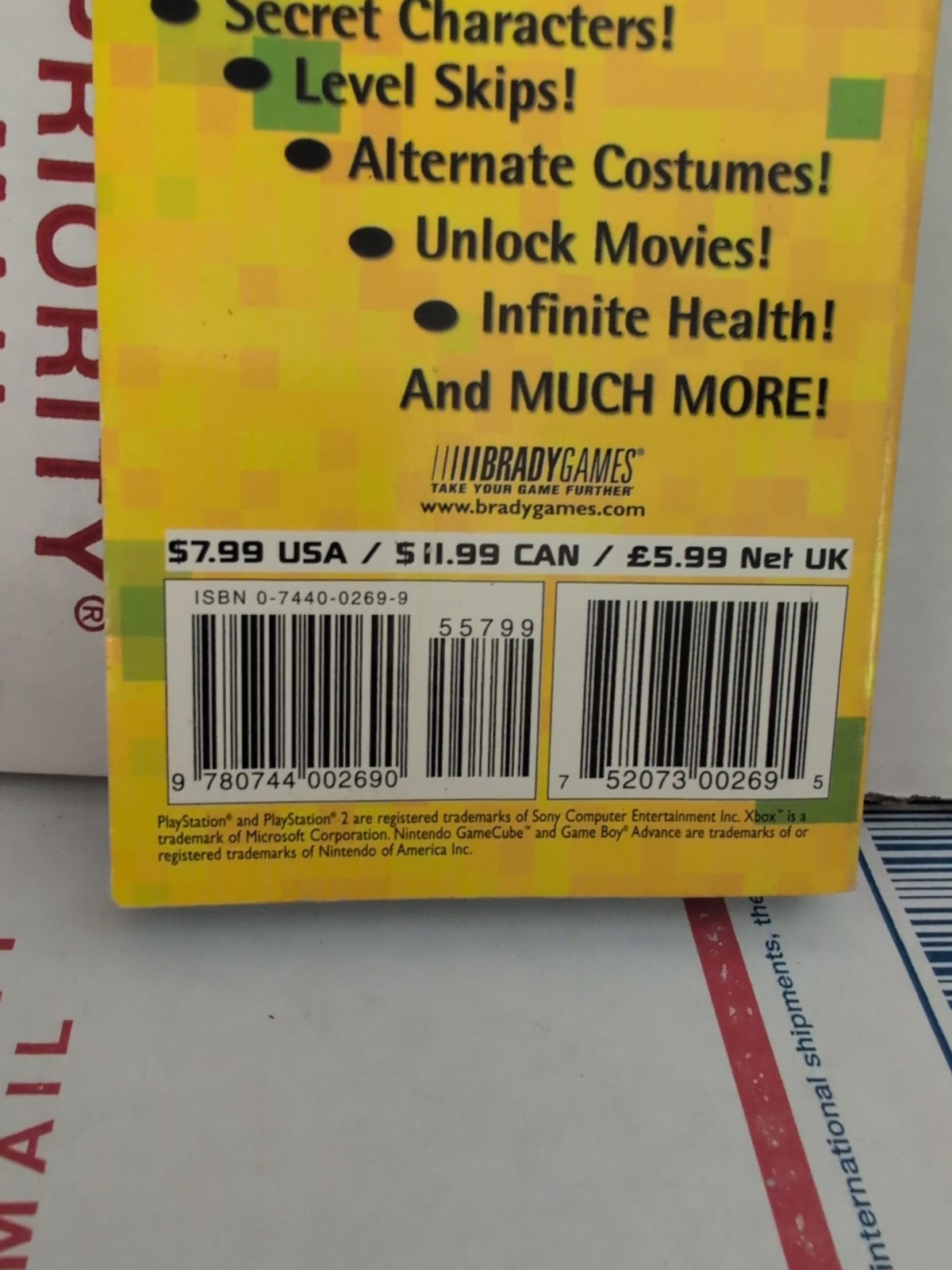 Brady Game Secret Codes 2003, Volume 2 #394