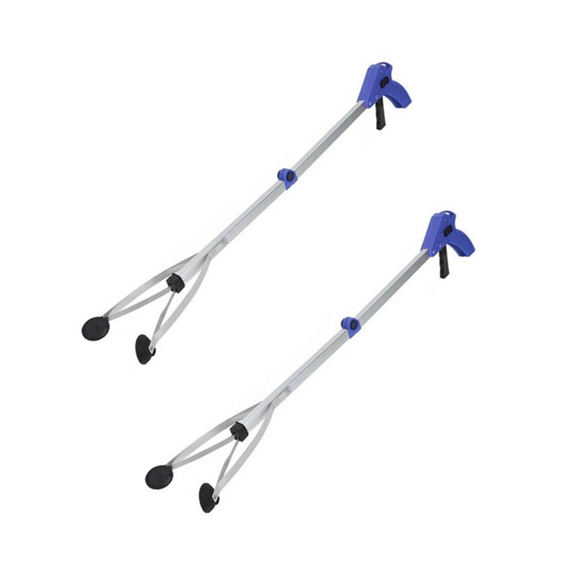 2 Pack Foldable Reacher Grabber Tool Long 32 inch Extender Gripper Tool