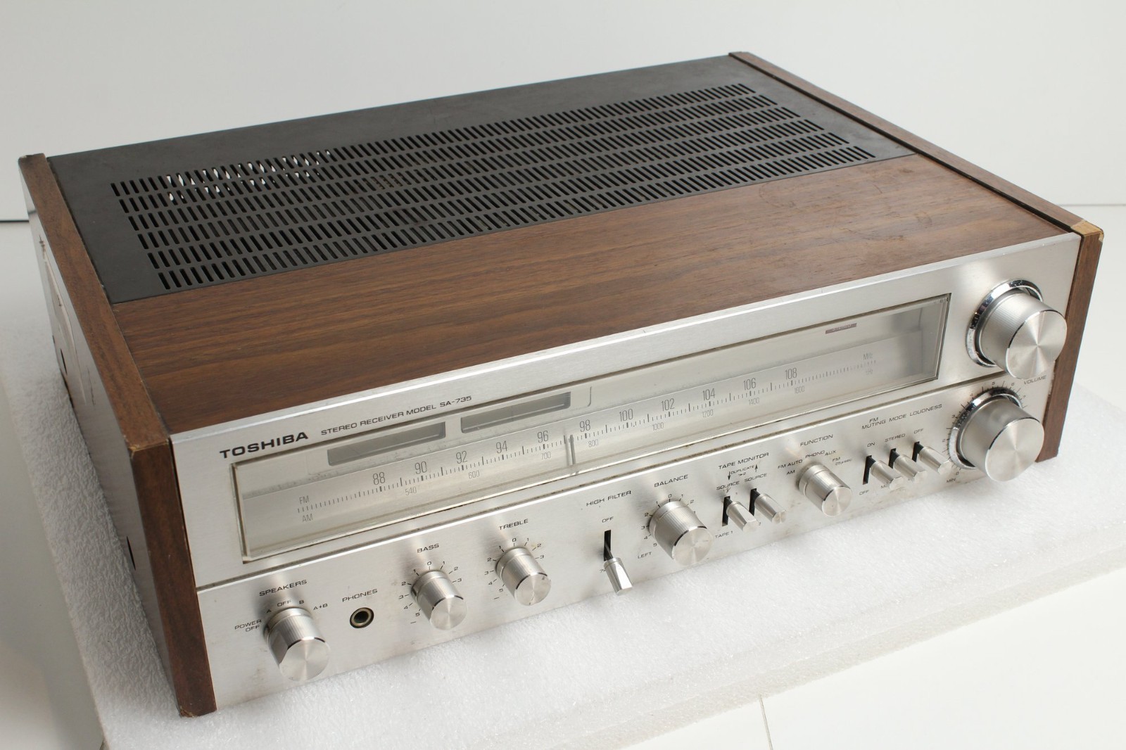 Vintage Toshiba SA-735 Stereo Receiver