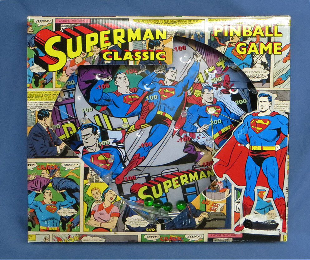 Superman Classic Pinball Game by Schyling MIB