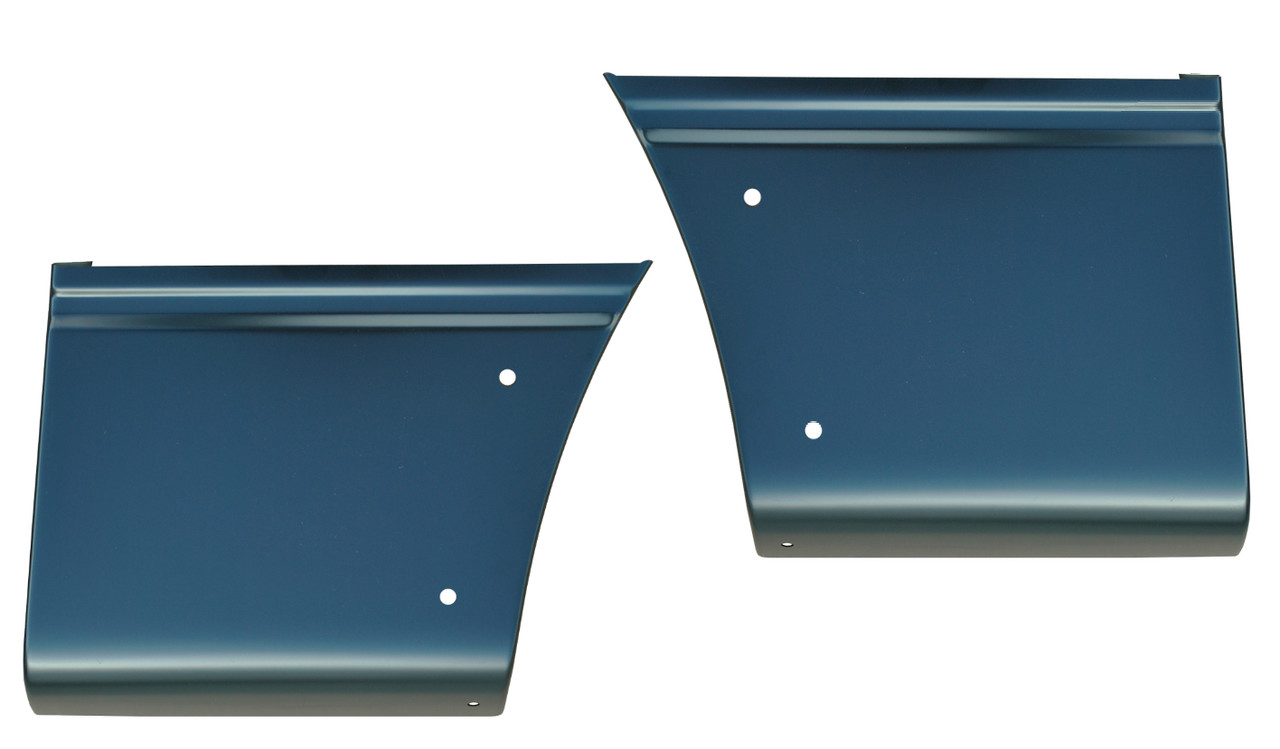 2004-14 Ford F150 Pickup Bedside Lower Front Sections 5'.5" Bed With Holes-PAIR