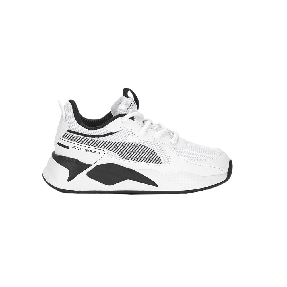 PUMA Rs X Black And White Lace Up  Toddler Boys White Sneakers Casual Shoes 3910