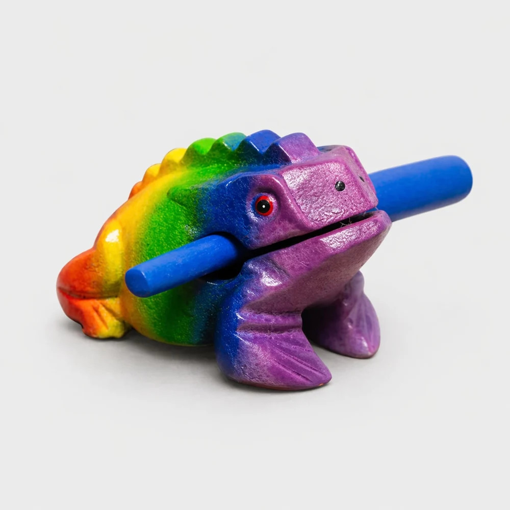 Pelangi Frog Guiro - 5"