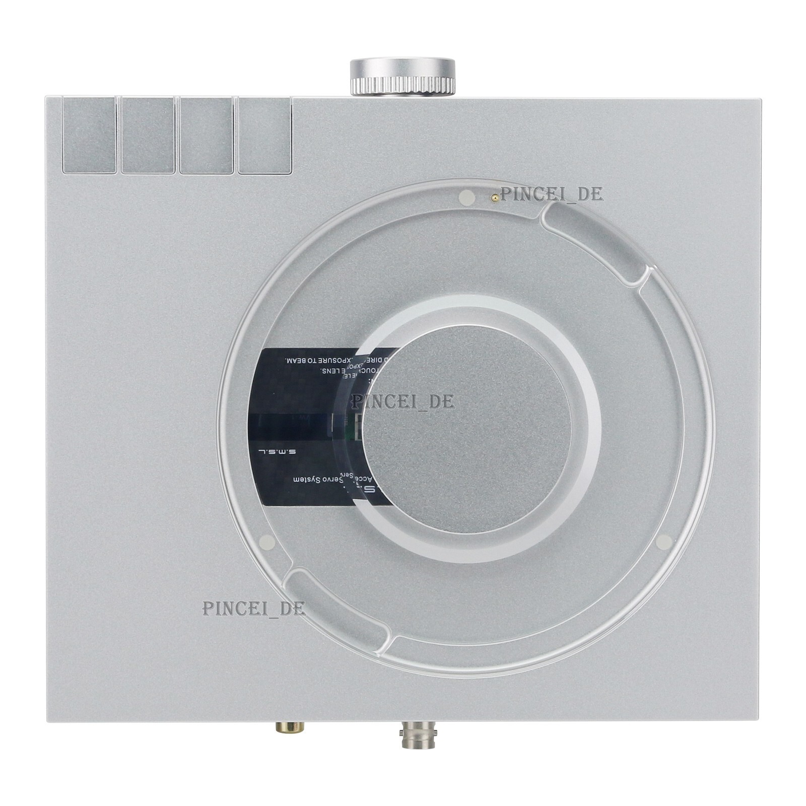 SMSL PL200T High Performance MQA-CD Digital Turntable CD Player