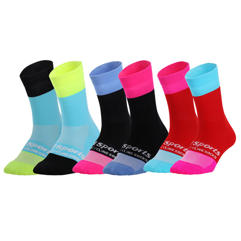 Road Cycling Socks Mens Womens Bicycle Bike Riding Sports Ankle Socks XC BMX MTB