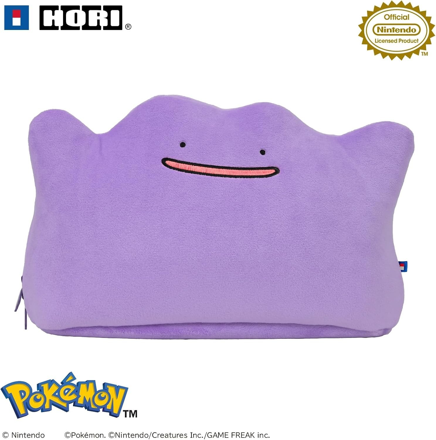 HORI Ditto Plush Pouch & Storage Bag 2-Piece Set Nintendo Switch 2 Pokémon Case