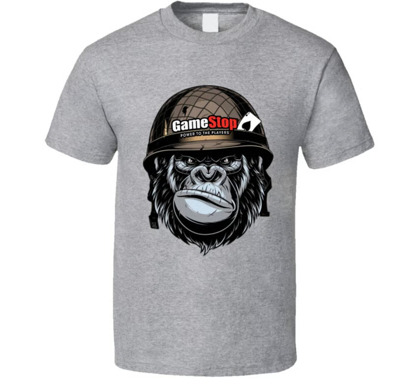 Gamestop Ape Stock Stonk T Shirt