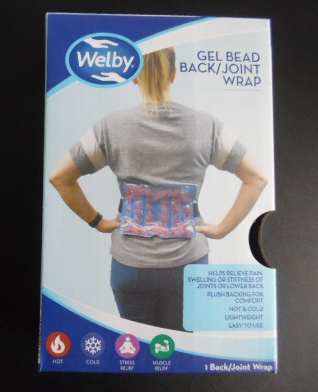 WELBY GEL BEAD BACK/JOINT WRAP-HOT & COLD THERAPY