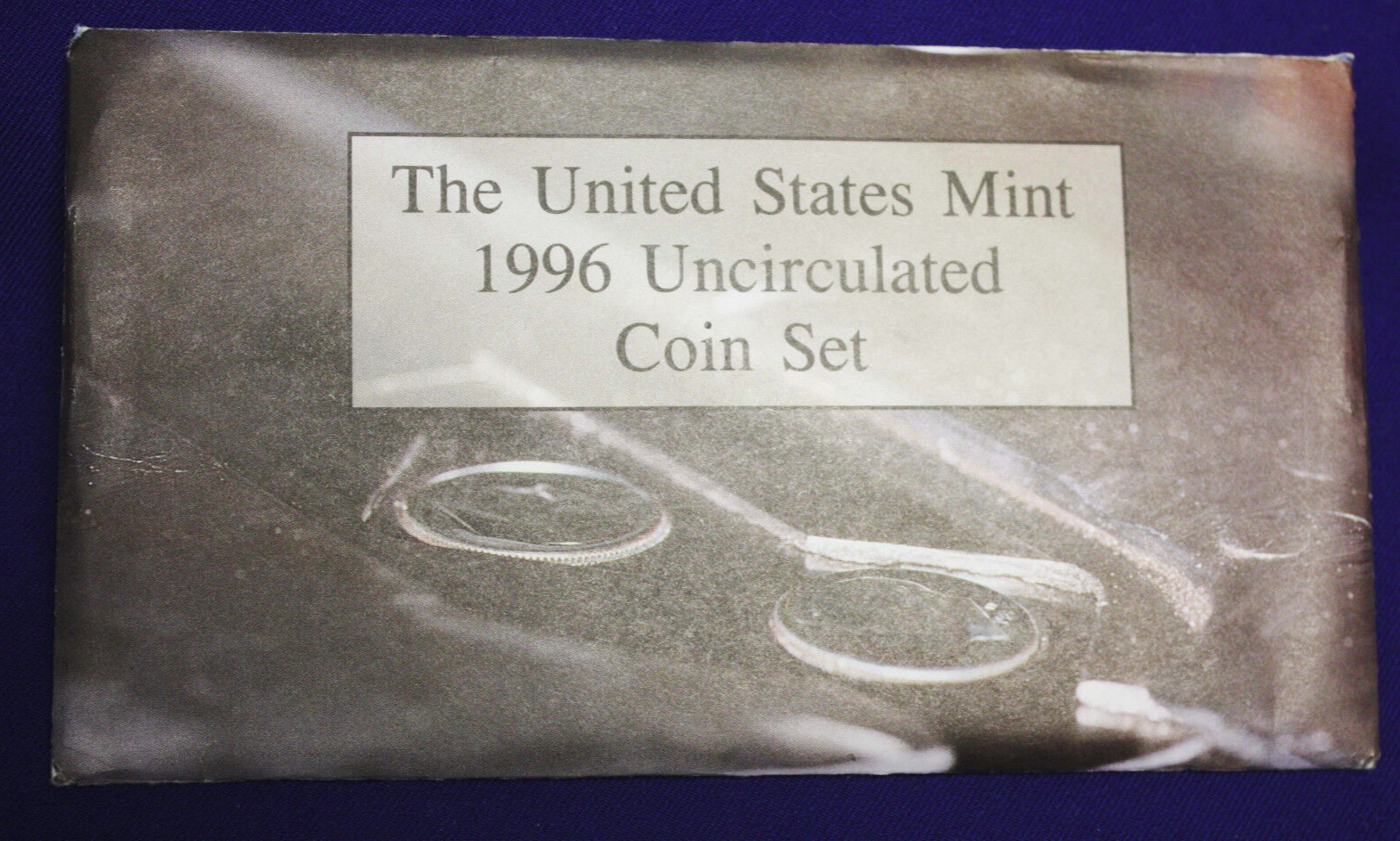 1996 Mint Set without the "w" Dime AS ISSUED BY U.S. MINT