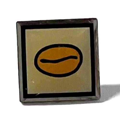Coffee Bean Pin (H19)
