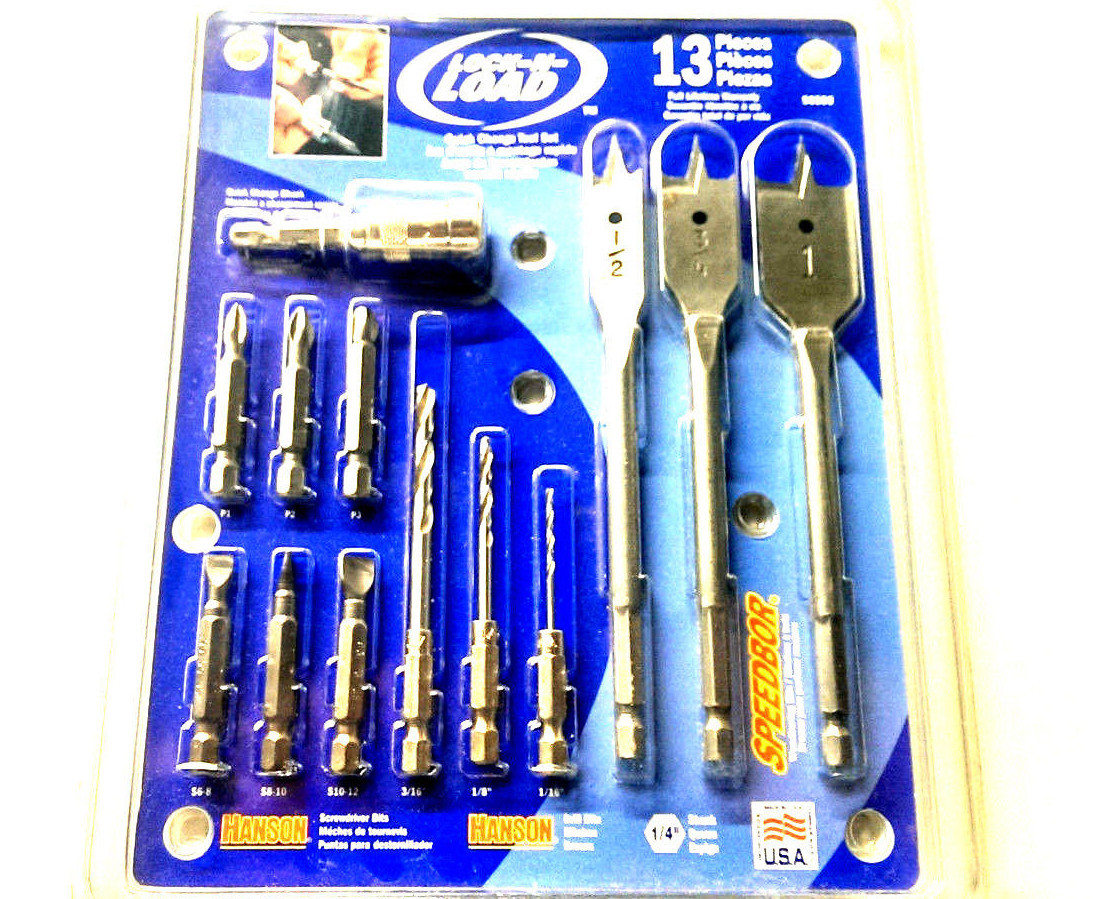 Lock and Load 90590 13 Piece Combination Bit Set *Made in the USA*