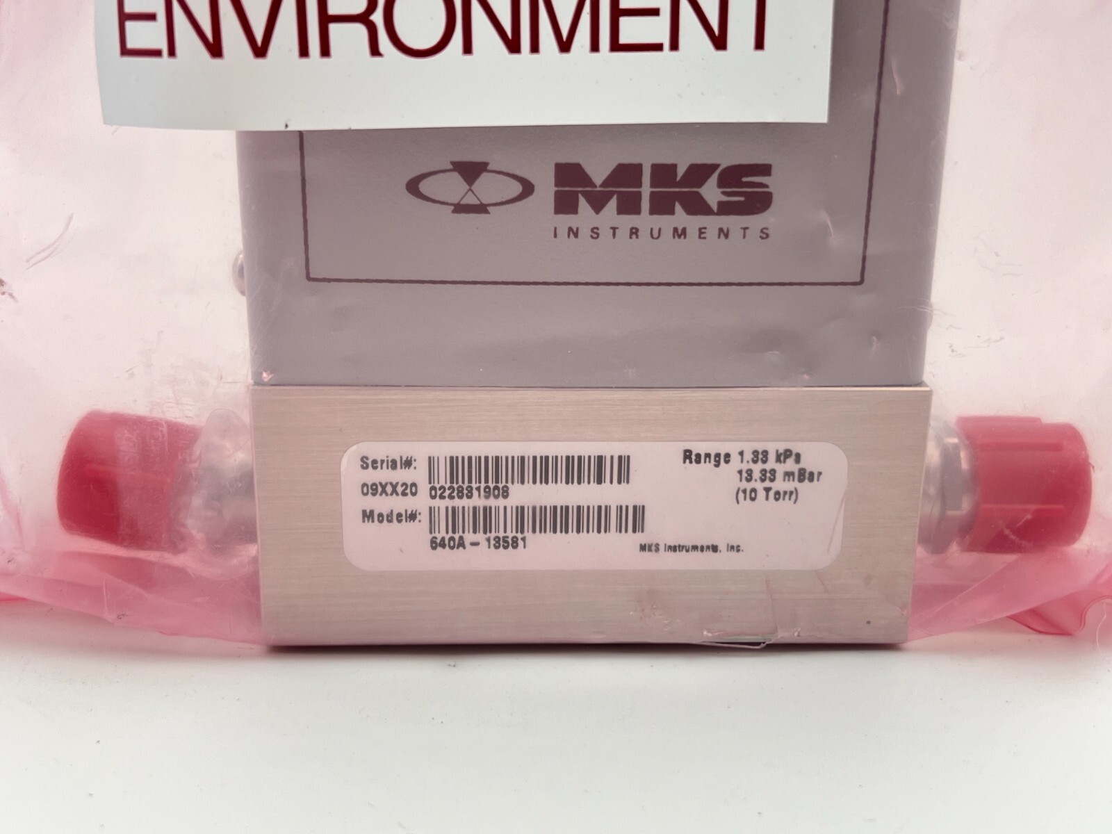MKS 640A-13581 PRESSURE CONTROLLER TYPE 640