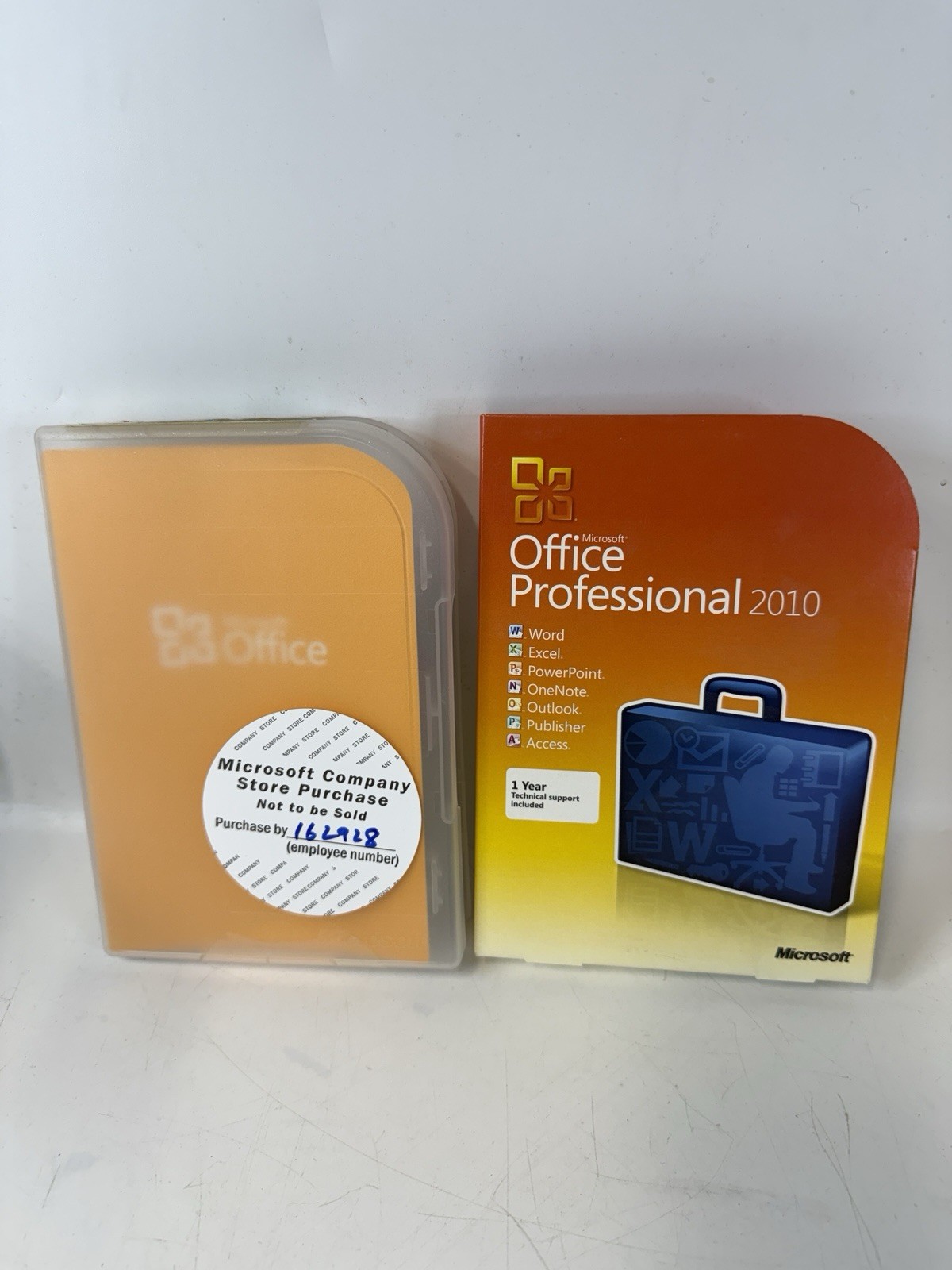 Microsoft Office Professional 2010 DVD • Complete Retail Box • Product Key Inc