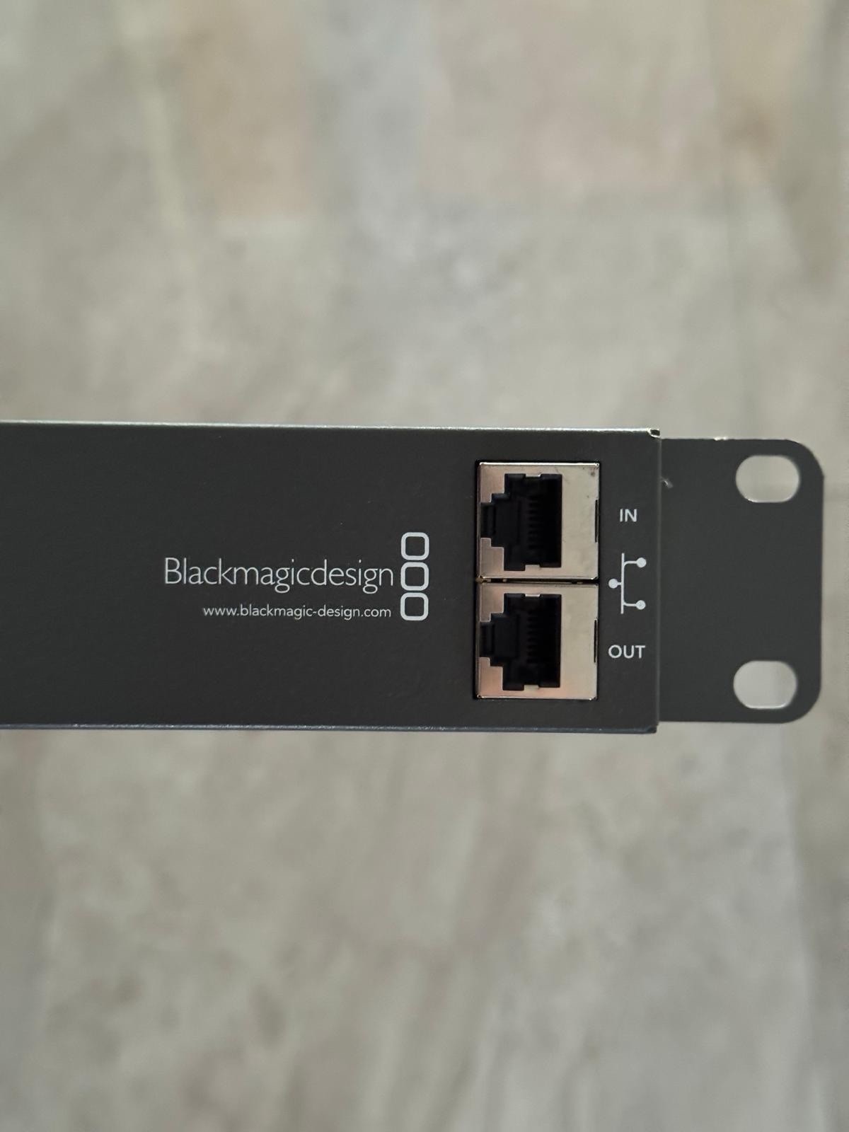 Blackmagic Videohub Master Control System with Power Supply