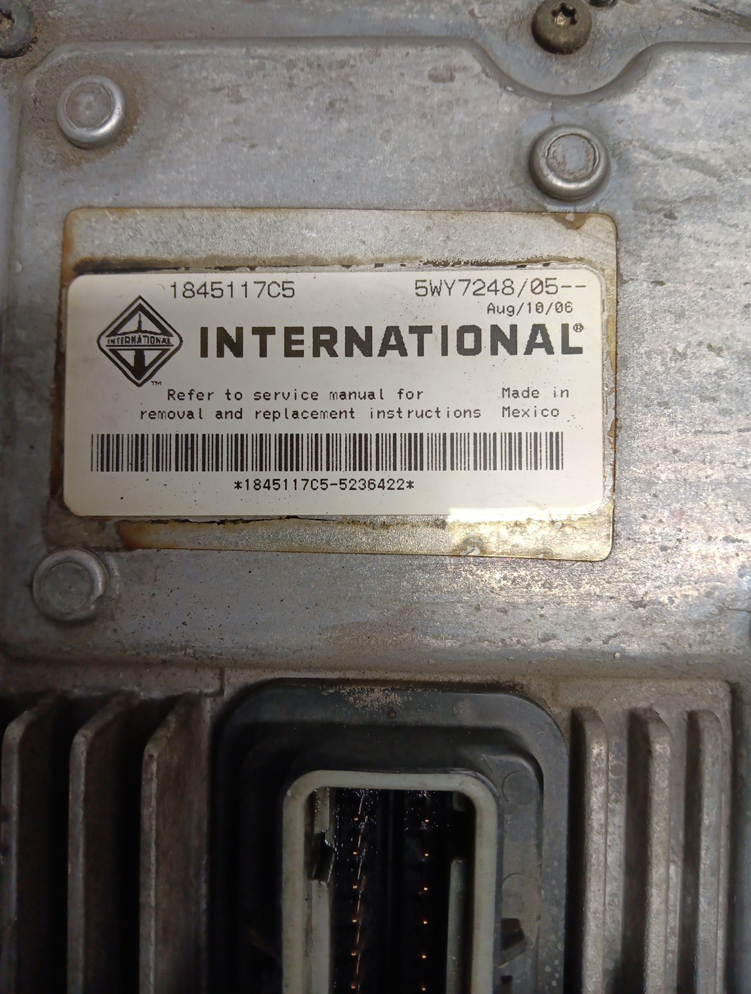 International DT466E ECM | Engine Control Module - P/N 1845117C5 Item #3070
