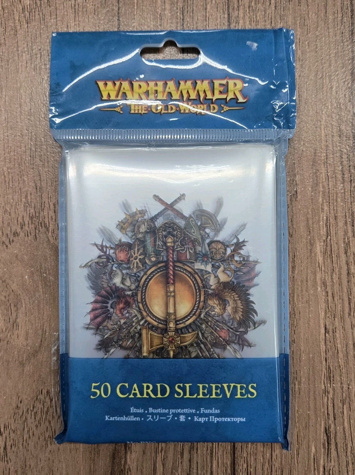 Warhammer The Old World - 50 Card Sleeves Pack - BNIB Sealed NEW OOP