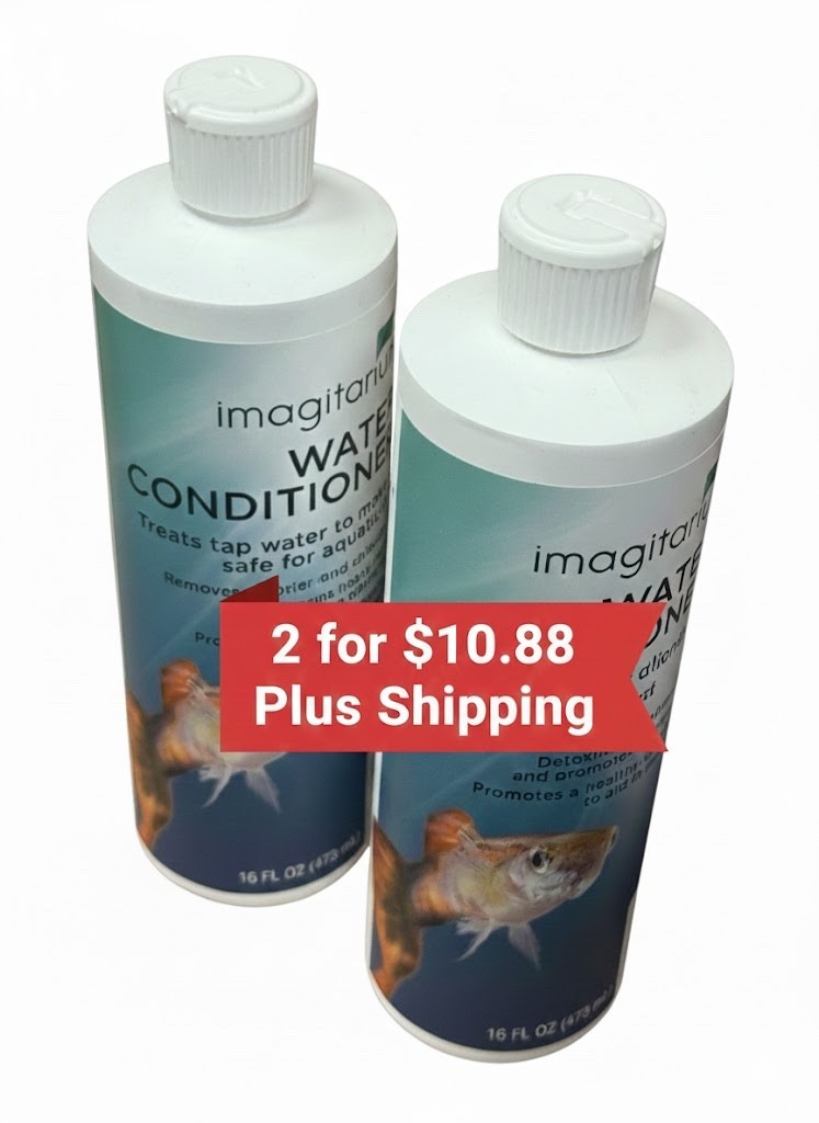 2 Pack IMAGITARIUM Water Conditioner your aquatic companion's keys to thrive