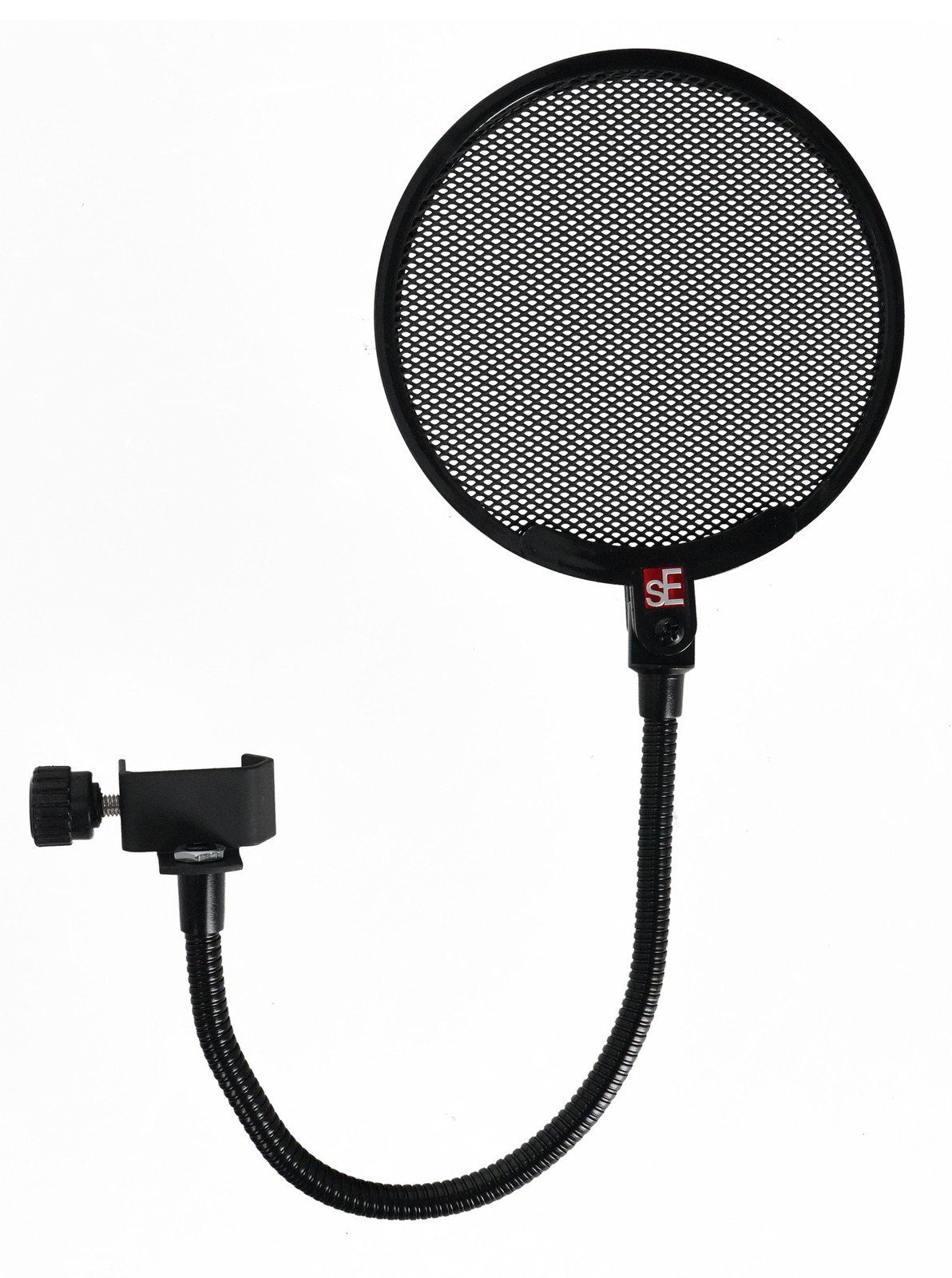 Se Electronics Gooseneck Dual Pop Filter+Backpack