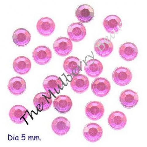 20 Jewels rhinestones pink jewel bling bauble crafts Embellishments faux cards