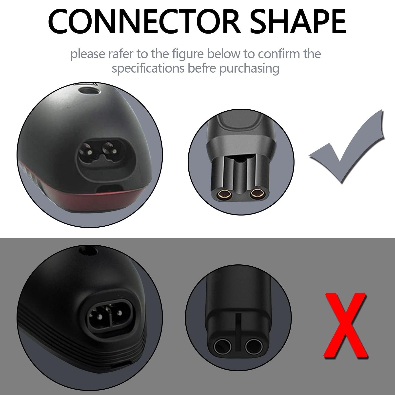 Charger for Philips-Norelco-HQ8505 Norelco 7000 5000 3000 9000 Series Electri...