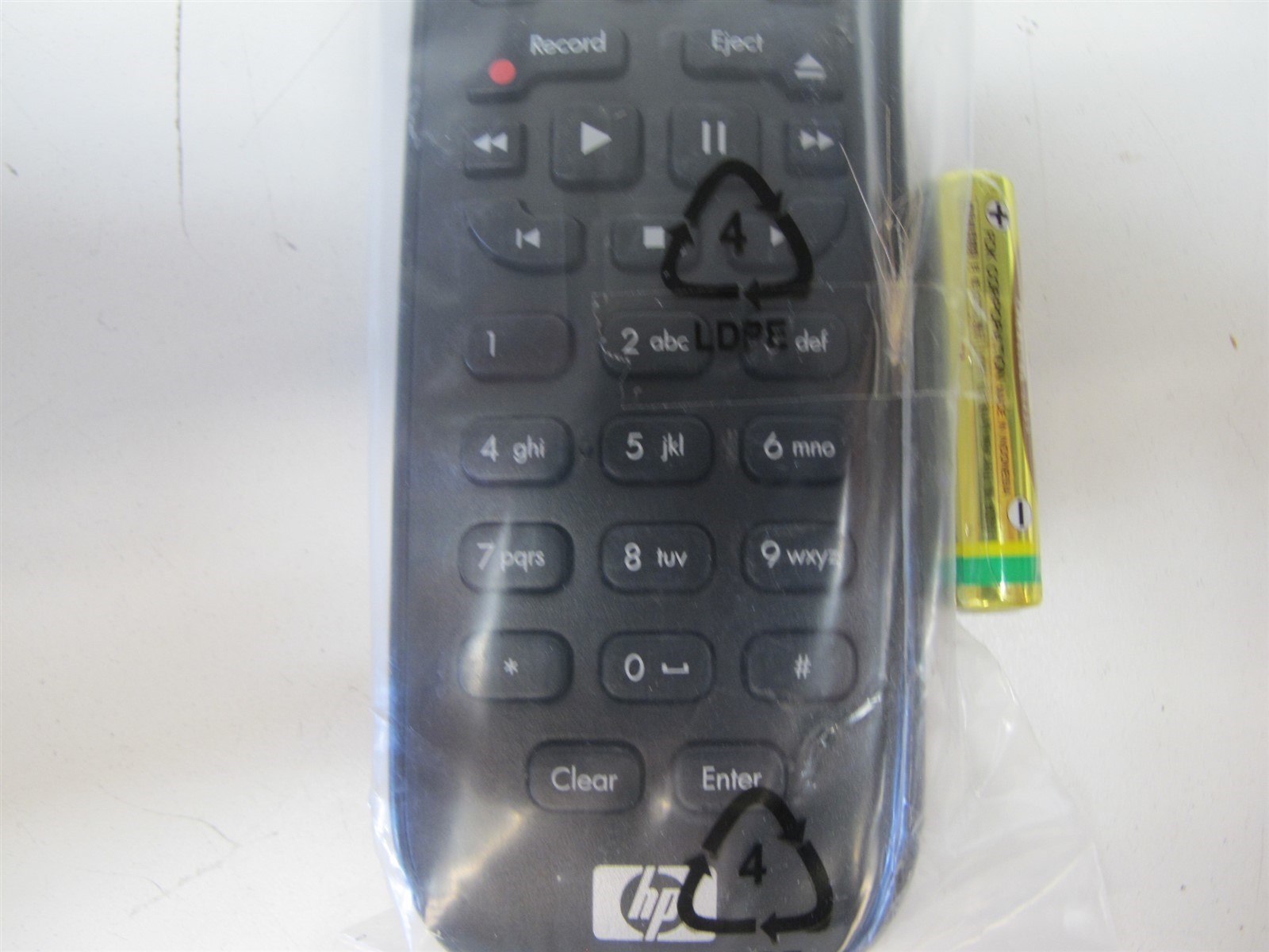HP Windows Media Center Remote Control 5070-2583