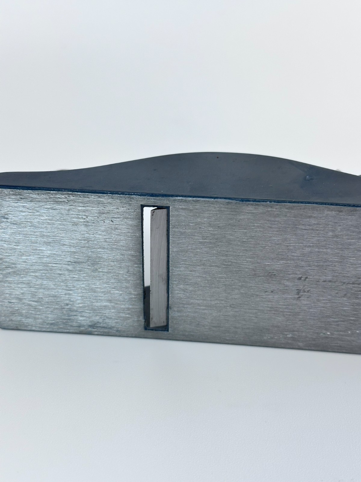 Buck Bros USA 7" Deluxe Block Plane With Angle Adjuster Blue Vintage