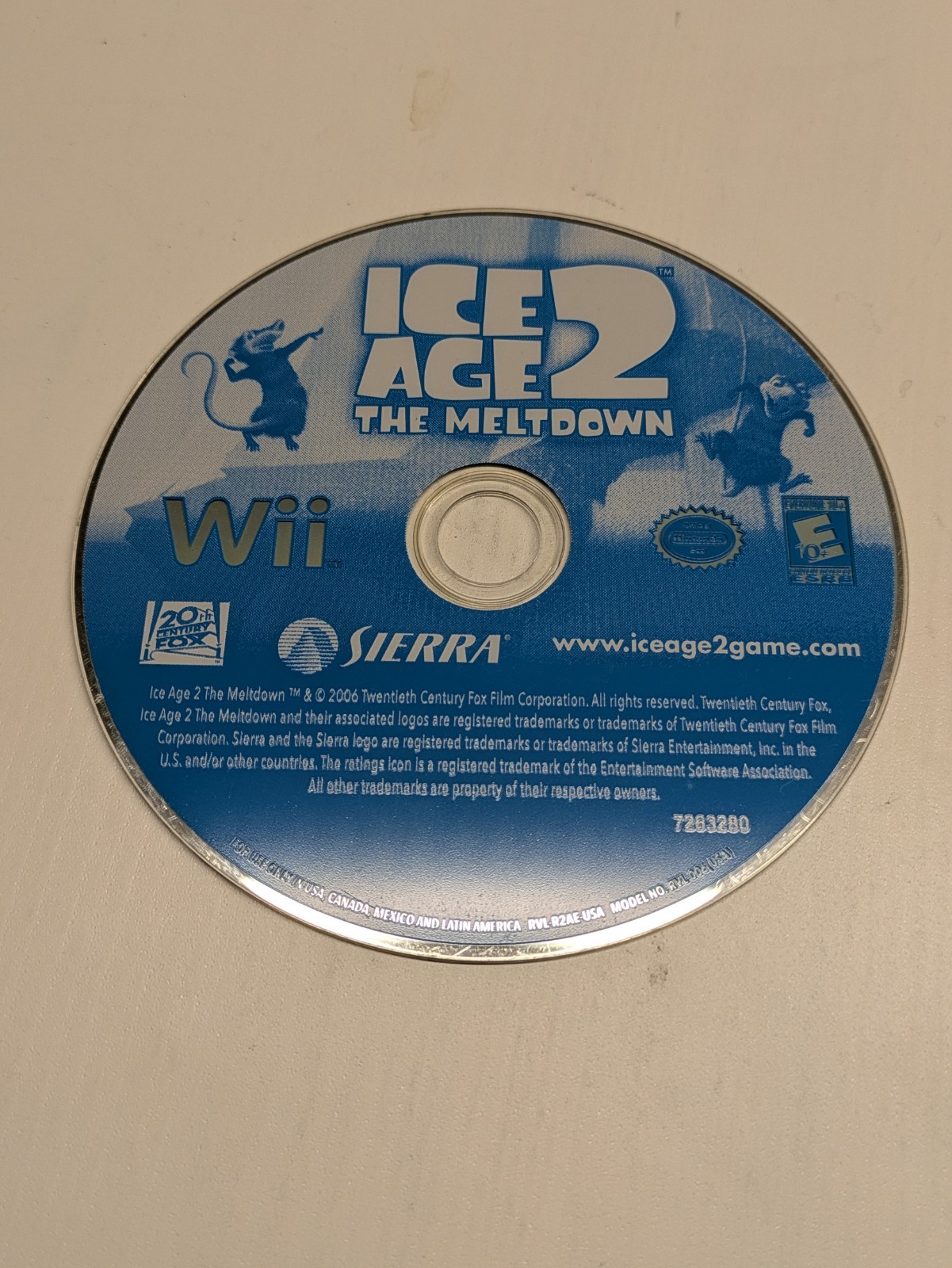 Ice Age 2: The Meltdown (Nintendo Wii, 2006)