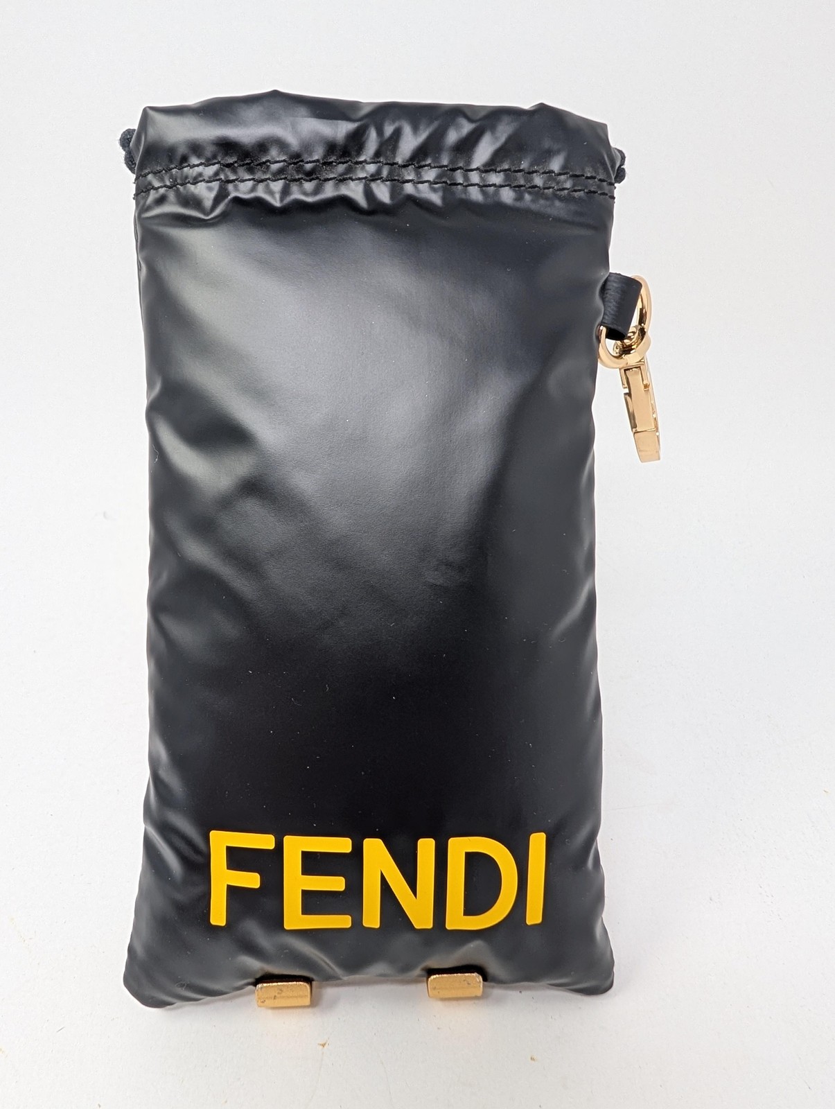 Fendi Black Soft Case Drawstring Pouch To Fit Glasses Sunglasses Adult